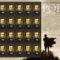 2009-Edgar-Allan-Poe-Poet-Author-4377-Pane-Of-20-X-42c-Us-Postage-Stamps-0